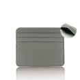 thumbnail image 1 of Thin Wallet Case Leather Coin Pouch Case Bag Business Card Wallet Money Pocket Card Package ID Card Holders GREY, 1 of 8