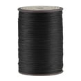 thumbnail image 1 of Thin Waxed Thread 137 Yards 0.55mm Polyester String Cord for Machine Sewing Hand Quilting Weaving, Black, 1 of 5