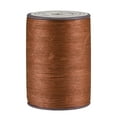 thumbnail image 1 of Thin Waxed Thread 137 Yards 0.55mm Polyester String Cord for Machine Sewing Hand Quilting Weaving, Deep Brown, 1 of 5