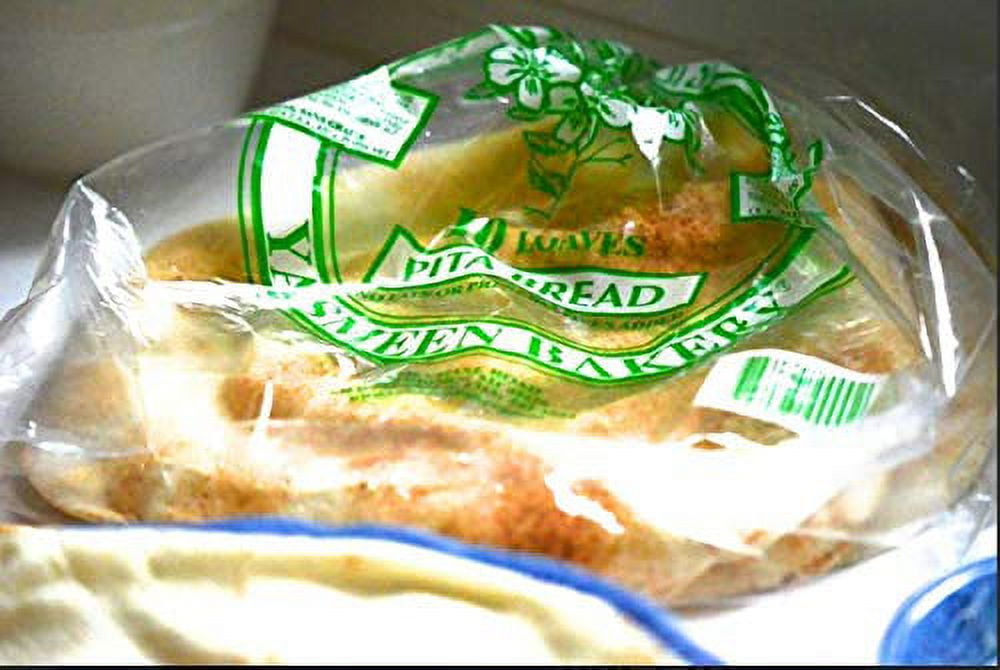Thin Yasmeen Bakery Pita Bread Box of 10 bags (60 loaves)