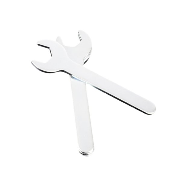 Thin Zinc Plating Open End Wrench With Ergonomic Handle Flat Wrench For Tight Space And Secure Bolt Grip