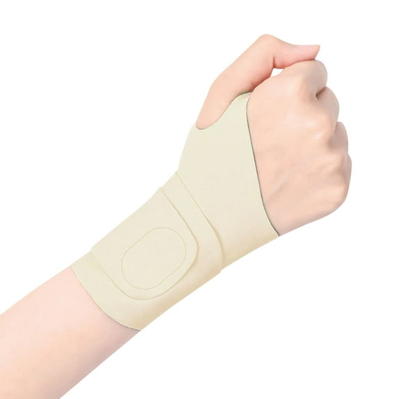 Thin and Soft Wrist Brace Wrist Wraps for Men and Women, Adjustable Wrist Support for Tennis Badminton Carpal Tunnel Syndrome