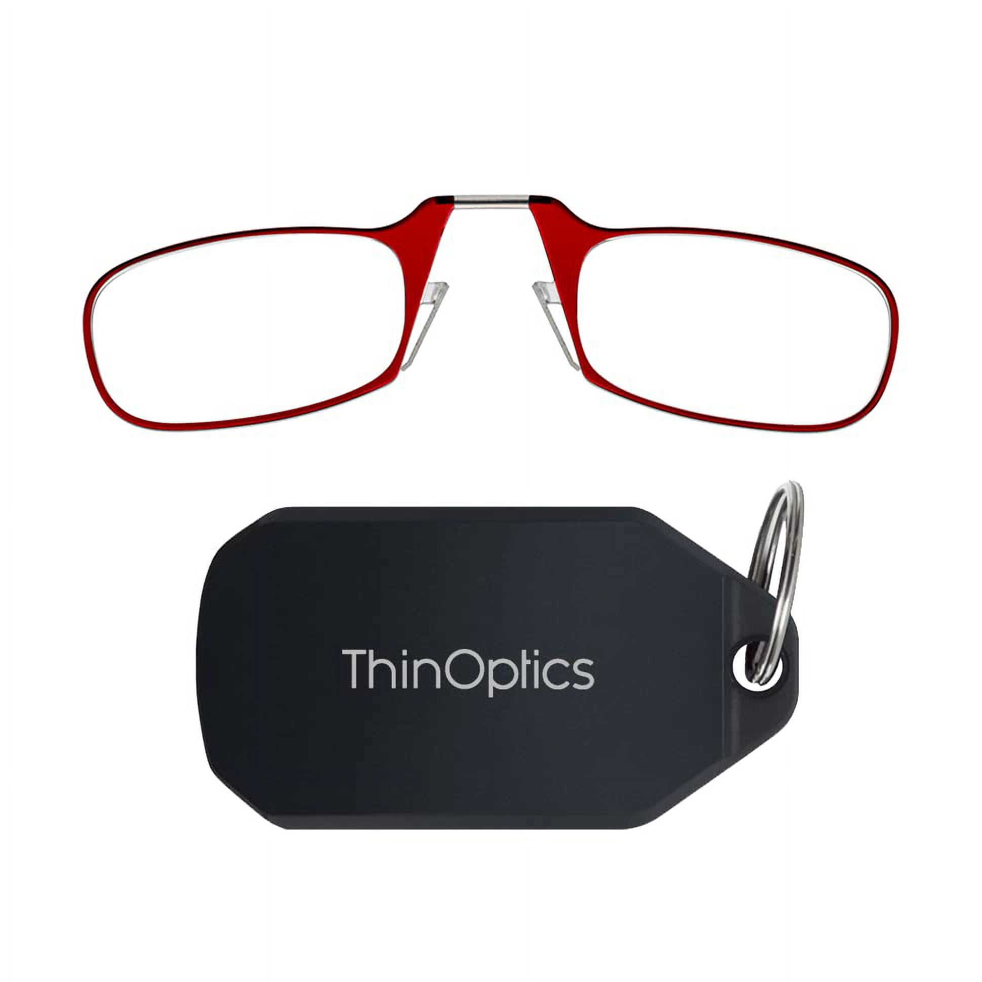 ThinOptics Keychain Case Rectangular Reading Glasses