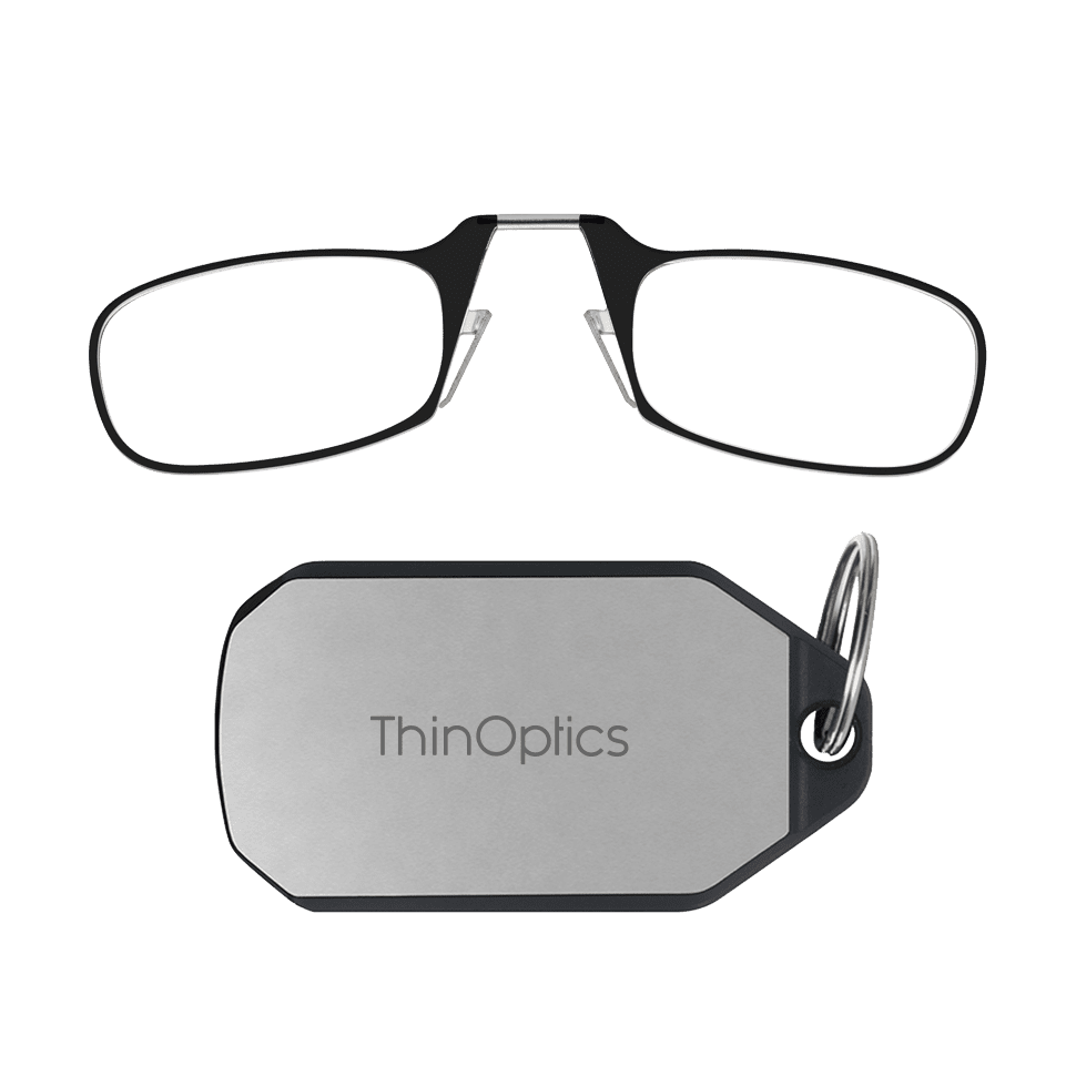 ThinOptics Keychain Case and Reading Glasses