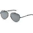 thumbnail image 1 of ThinOptics Milano Aluminum Case + Aviator Sunglasses, Black Frame/Gray Flash Mirror Lens, 54 mm, 1 of 1