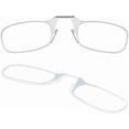 thumbnail image 1 of Always With You by ThinOptics Armless Reading Glasses Multi-Pack - Ultra-Thin, Lightweight Pocket Readers for Men & Women - Slim, Comfortable Design - 2 Pack Clear, 1.5x, 1 of 5