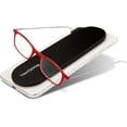 thumbnail image 1 of Always With You by ThinOptics Reading Glasses with Slim Case – Readers Attach to Your Phone, Tablet, or Fit in Your Pocket - Rectangular Red, 2.5x, 1 of 5