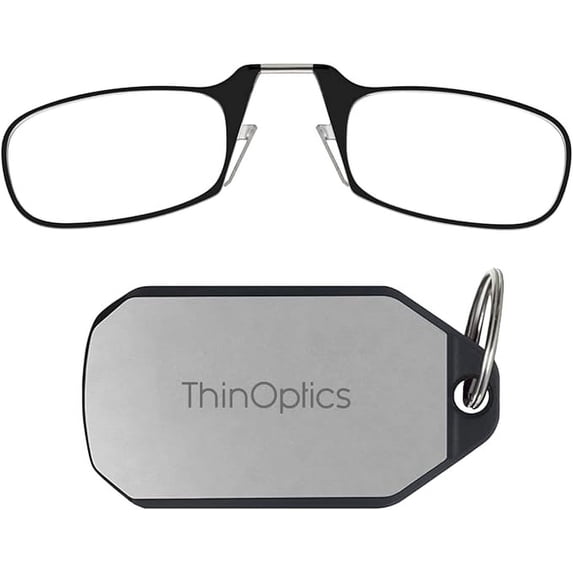 ThinOptics Keychain Case Rectangular Reading Glasses