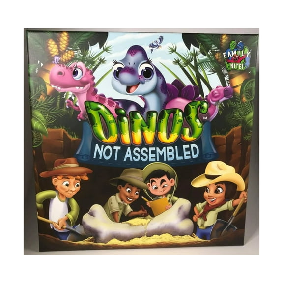 Thing 12 Games Dinos Not Assembled New