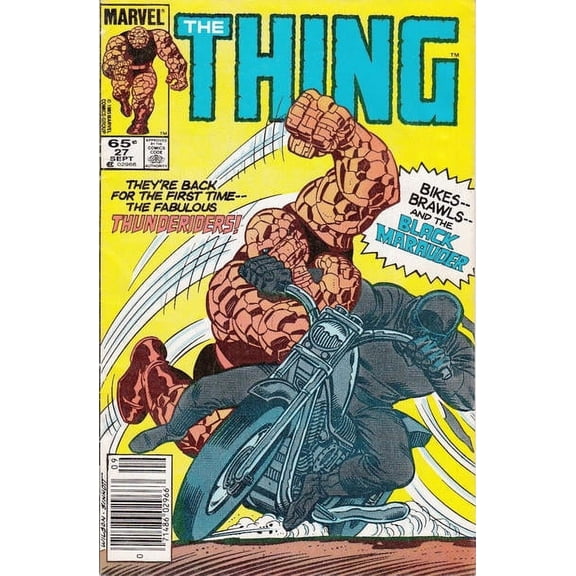 Thing, The #27 (Newsstand) VF ; Marvel Comic Book