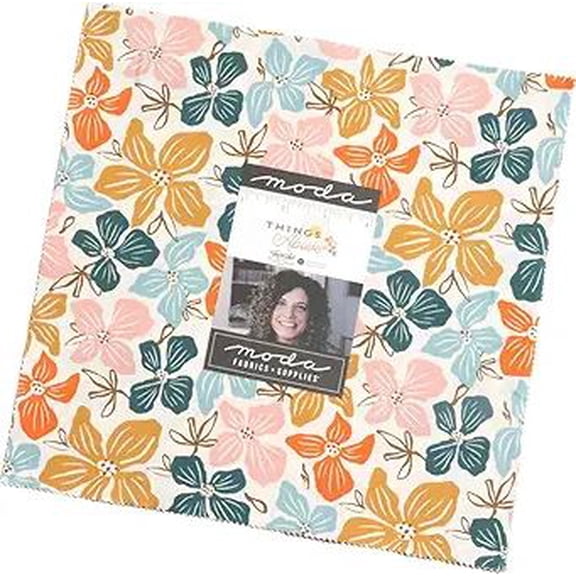 10" Layer Cake Squares - Things Above by Stephanie Sliwinski for Moda Ten-Square Fabric Bundle Quilter's Cotton Precuts (45610LC) M417.06