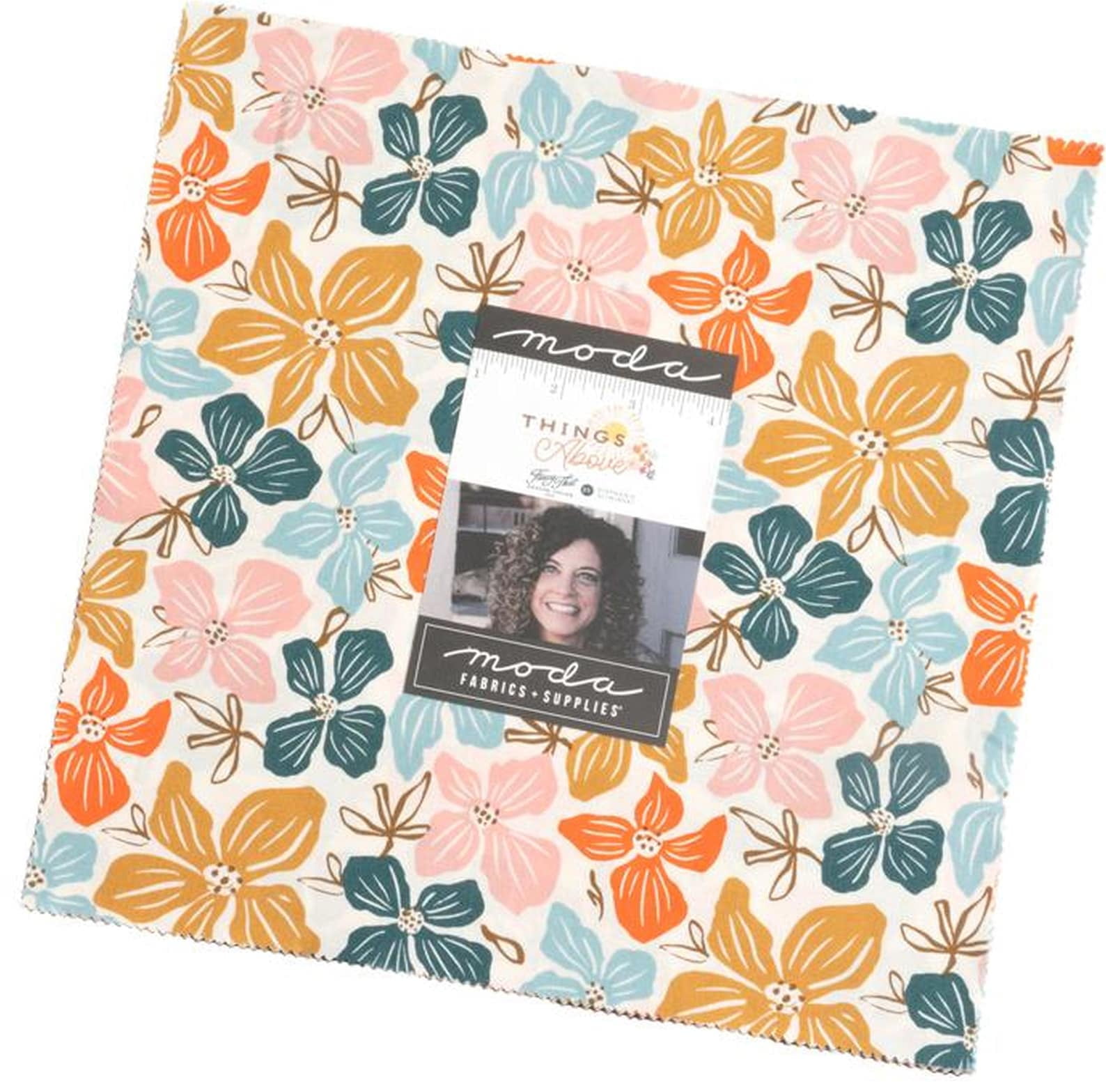 10" Layer Cake Squares - Things Above by Stephanie Sliwinski for Moda Ten-Square Fabric Bundle Quilter's Cotton Precuts (45610LC) M417.06