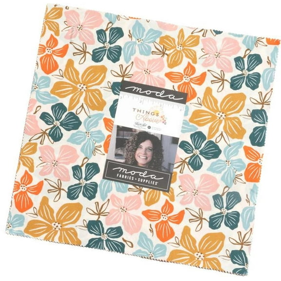 10" Layer Cake Squares - Things Above by Stephanie Sliwinski for Moda Ten-Square Fabric Bundle Quilter's Cotton Precuts (45610LC) M417.06