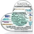thumbnail image 1 of Things I Can Control Mental Health Decor, Acrylic Heart Sign for Therapist Office, School Counselor, Psychologist Room Art Decoration, Therapy Desk Plaque for Bedroom Classroom (Light cyan), 1 of 6