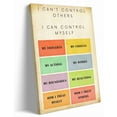 thumbnail image 1 of Things I Can Control Mental Health Wall Decor Prints Growth Mindset Poster Printing Printed Canvas for Bedroom Decorative Picture for Hallway poster, 1 of 1