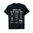 thumbnail image 1 of Things I Do In My Spare Time Bowling bowler T-Shirt, 1 of 5