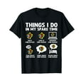 thumbnail image 1 of Things I Do In My Spare Time Cube Puzzle Speed Cubing T-Shirt, 1 of 5