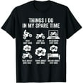 thumbnail image 1 of Things I Do In My Spare Time Funny Dirt Bike Motocross Biker T-Shirt, 1 of 4