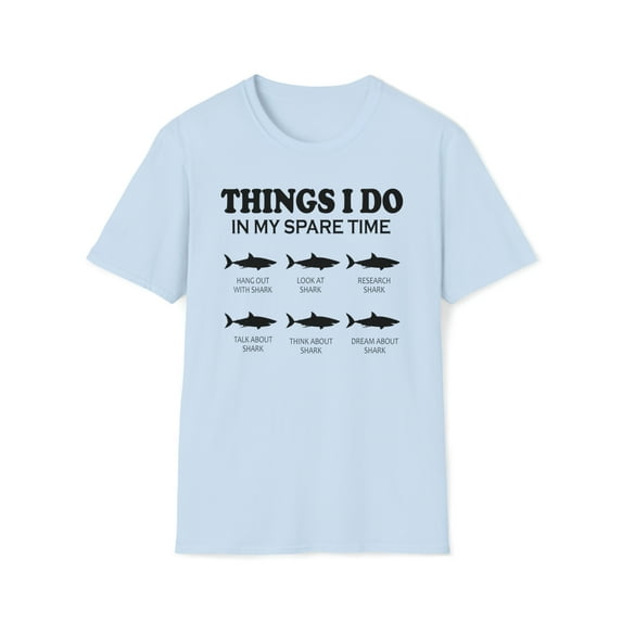 Things I Do In My Spare Time, Gildan Unisex T-Shirt, Graphic Tee, S-3XL
