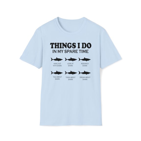 Things I Do In My Spare Time, Gildan Unisex T-Shirt, Graphic Tee, S-3XL