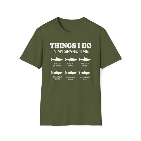Things I Do In My Spare Time, Gildan Unisex T-Shirt, Graphic Tee, S-3XL