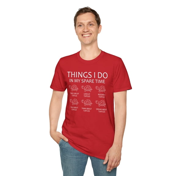 Things I Do In My Spare Time, Gildan Unisex T-Shirt, Graphic Tee, S-3XL