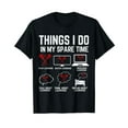 thumbnail image 1 of Things I Do In My Spare Time Lacrosse Funny Lacrosse Player T-Shirt, 1 of 5
