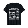 thumbnail image 1 of Things I Do In My Spare Time Motorcycles Motocross Bike T-Shirt, 1 of 5