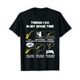 thumbnail image 1 of Things I Do In My Spare Time Saxophone T-Shirt, 1 of 5