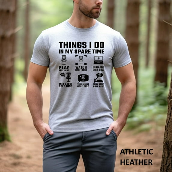 Things I Do In My Spare Time Shirt, Play Golf Disc Shirt, Disc Golf Men Tshirt, Talk About Golf Disc Shirt, Watch Golf Disc Shirt