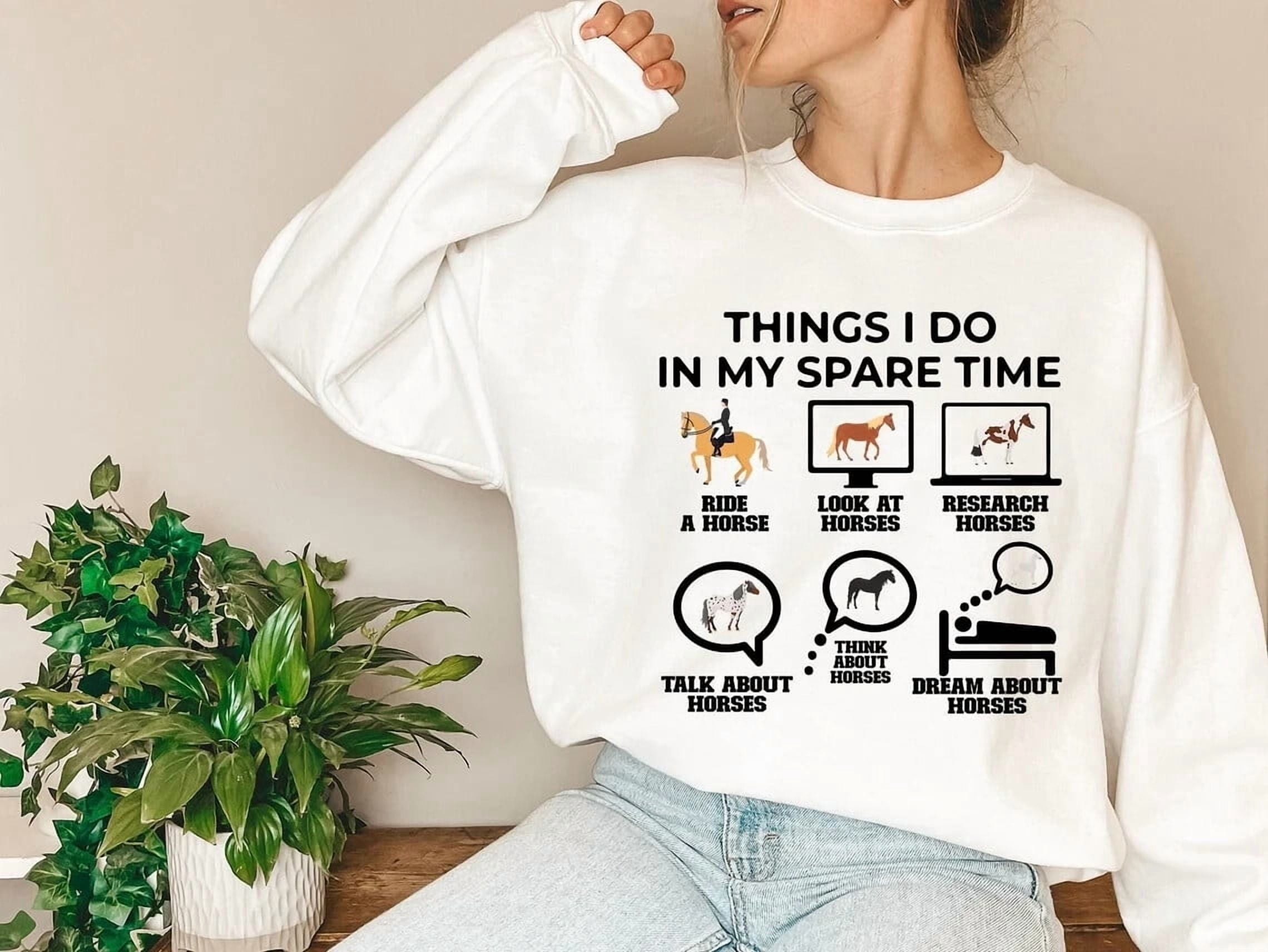 Things I Do In My Time Spare Sweatshirt - Walmart.com
