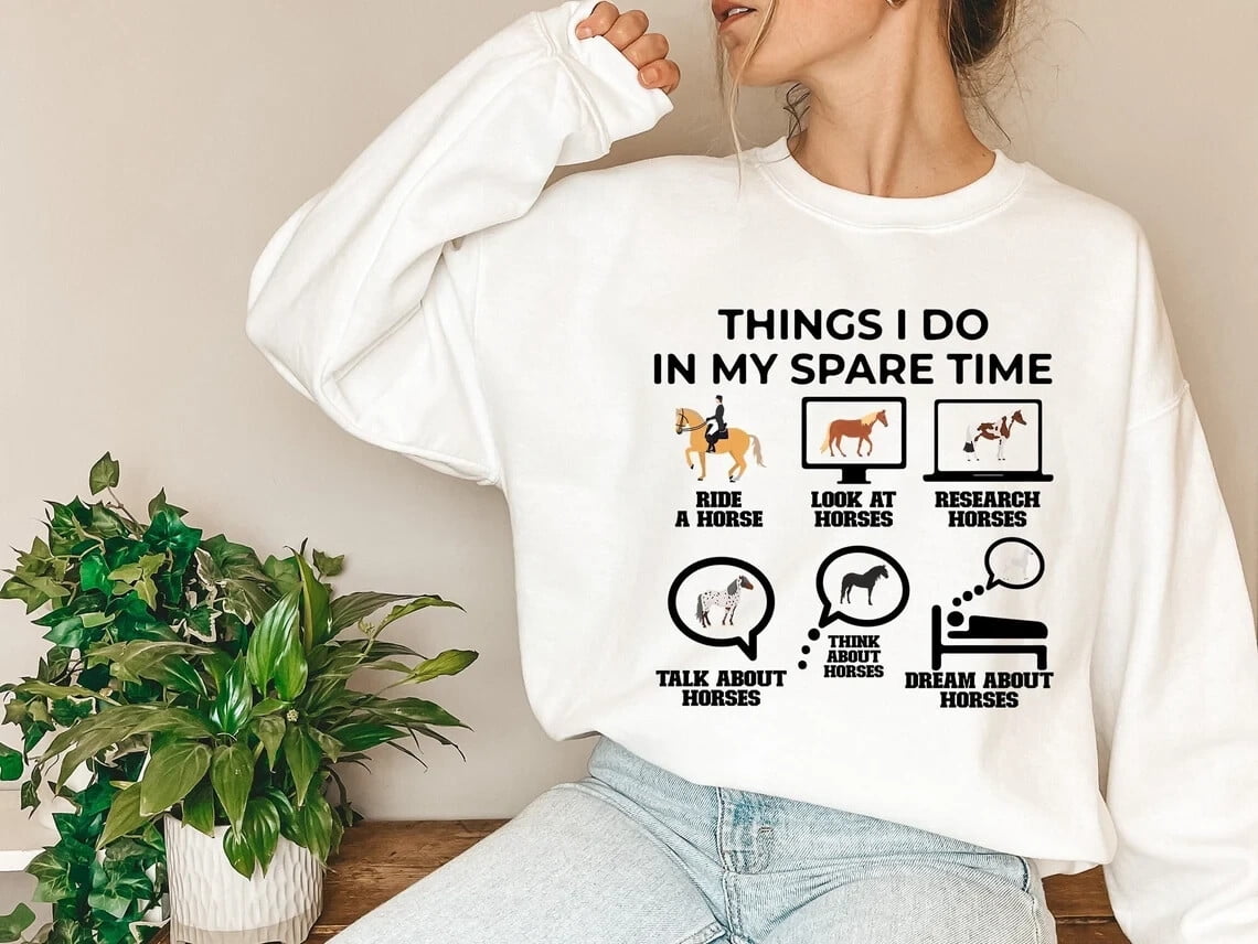 Things I Do In My Time Spare Sweatshirt - Walmart.com