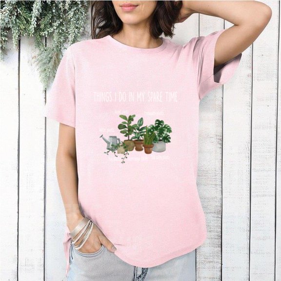 Things I Do In Spare Time Funny Hobby List Activities Fun T-Shirt, for men & women, up to size 5XL