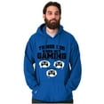 thumbnail image 1 of Things I Do When Not Gaming Unisex Plus Fleece Graphic Hoodie Brisco Brands 3X, 1 of 5