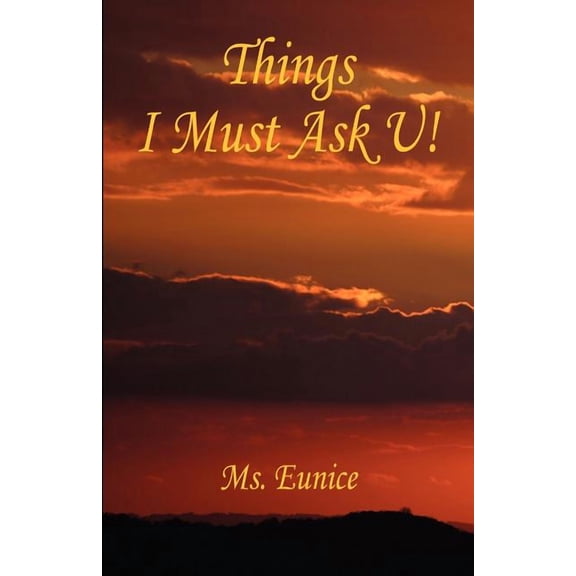 Things I Must Ask U! (Paperback)
