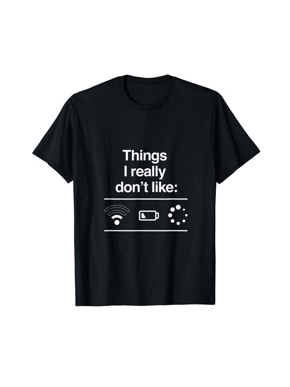 Things I Really Dont Like Funny Programmer Coder T-Shirt
