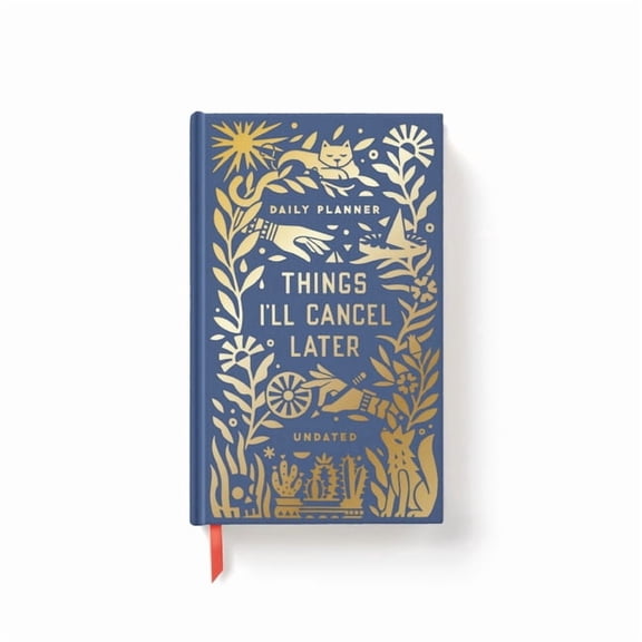 Things I'll Cancel Later Undated Mini Planner, (Paperback)