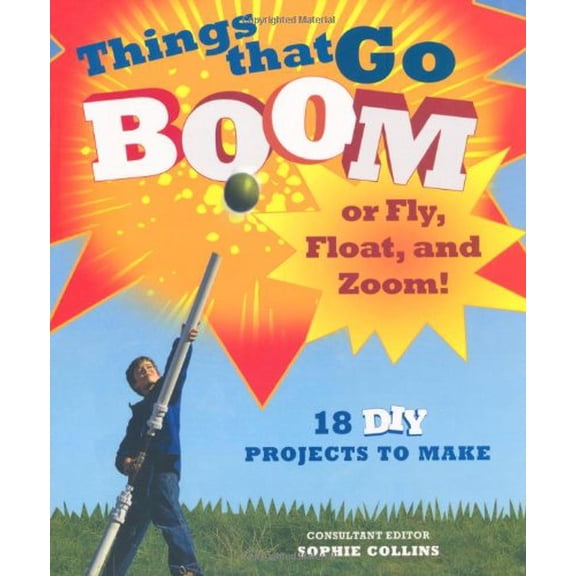 Pre-Owned Things That Go Boom or Fly, Float, and Zoom!: 18 DIY Projects to Make (Paperback) 0312574045 9780312574048