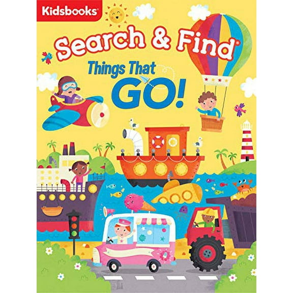 Pre-Owned My First Search & Find: Things That Go! (Board book) 1628856866 9781628856866