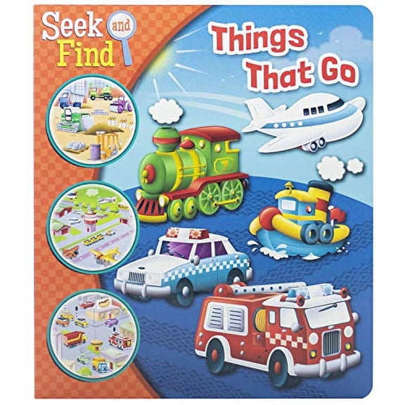 Pre-Owned Things That Go: Seek and Find (Board book) 164269018X 9781642690187