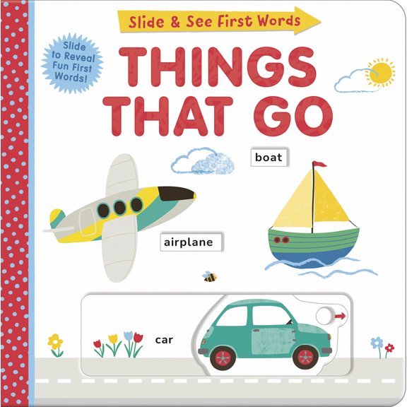 Pre-Owned Things That Go: Slide and See First Words, 9781664350663, 1664350667, Paperback,