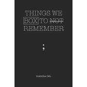 Things We Box to Not Remember, Paperback