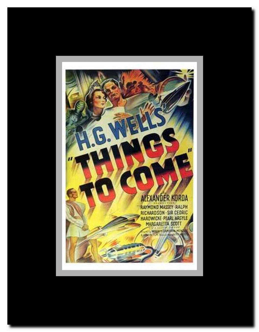 Things to Come Framed Movie Poster