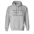 thumbnail image 1 of Things to Do Today Sarcastic Novelty Gift Idea Adult Humor Funny Men's Hoodies, 1 of 2
