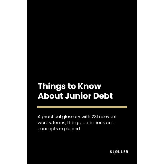 Things to Know About Junior Debt (Paperback)
