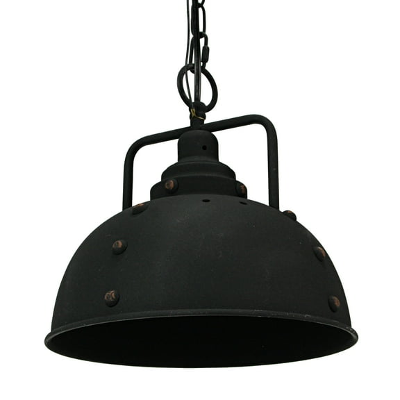 Things2Die4 Industrial Chic Black Pendant Light, 11-inch, Perfect for Modern Interiors - Black - Size 11 inch