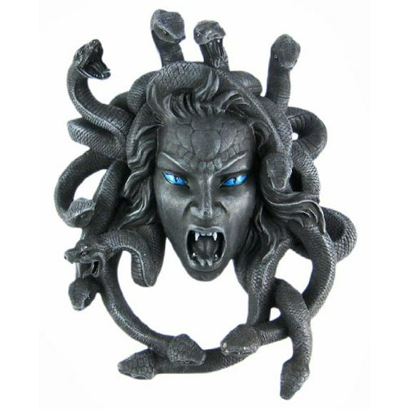 Things2Die4 Medusa Head Hanging Wall Plaque
