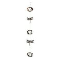 thumbnail image 1 of Things2Die4 Metal Copper Dragonfly Wind Spinner Chain Garden Sculpture Home Decor, 1 of 3