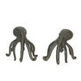 thumbnail image 1 of Things2Die4 Rustic Cast Iron Octopus Bookends Decorative Sculptures (Set of 2), 1 of 6