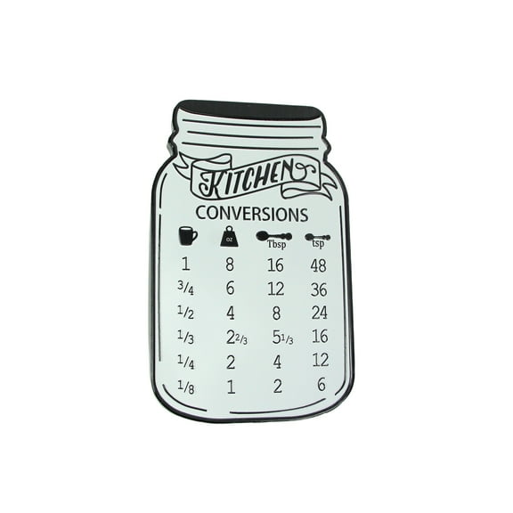 Things2Die4 Rustic Vintage Look Measurement Conversion Chart Metal Wall Hanging